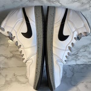 Jordan 1 Mid White Cement Size 14.